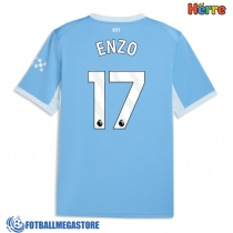 Fotballdrakt Herre Manchester City Enzo Fernandez #17 Hjemmedrakt 2026-27 Kortermet